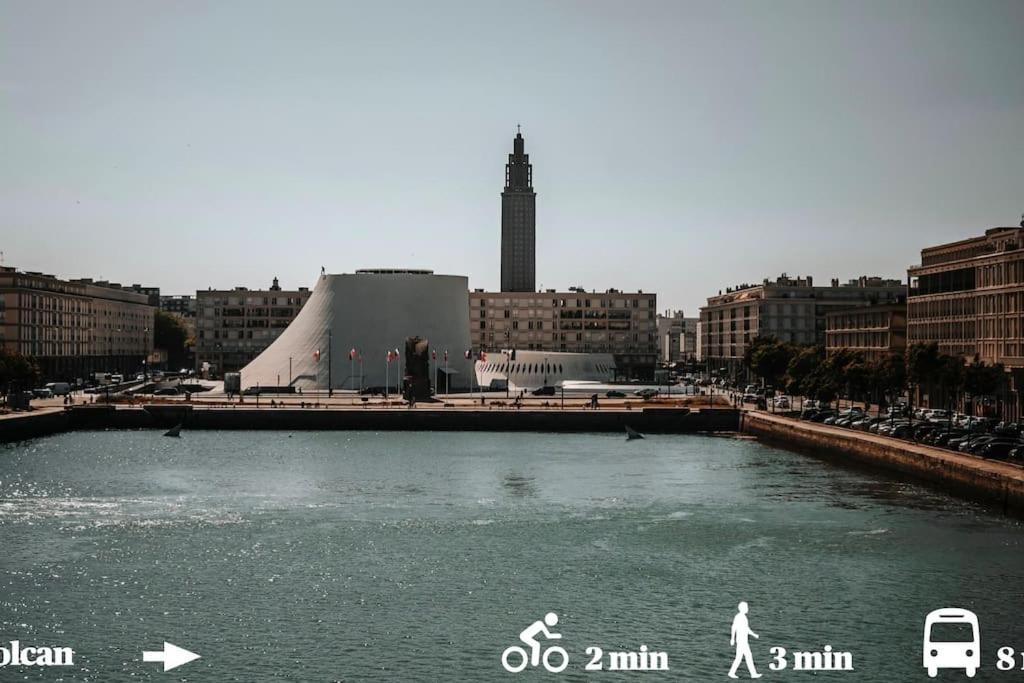 Centre Ville Lh - Parking Prive - Evasion Urbaine Le Havre Exterior photo